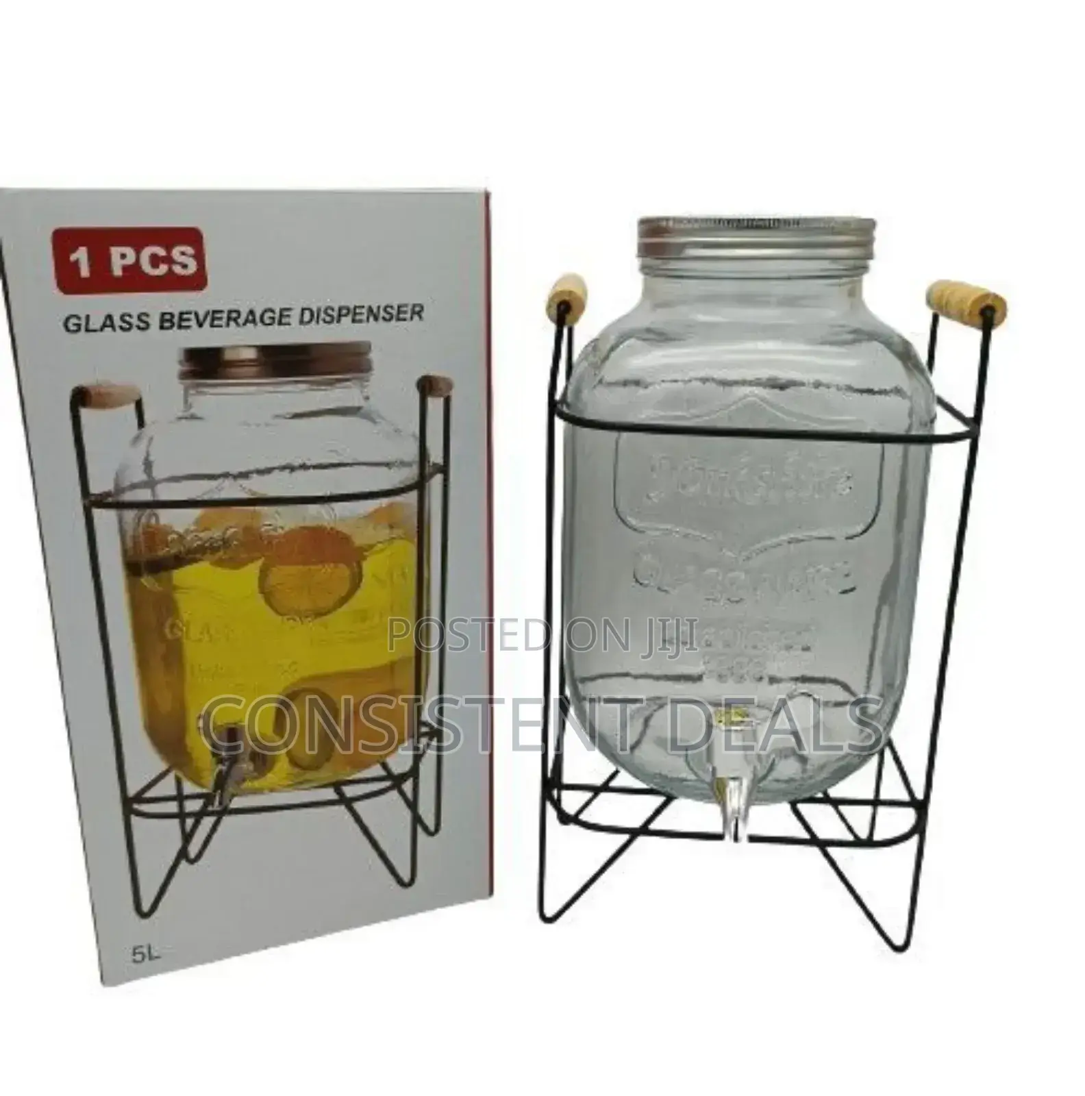 8l Glass Beverage Dispenser