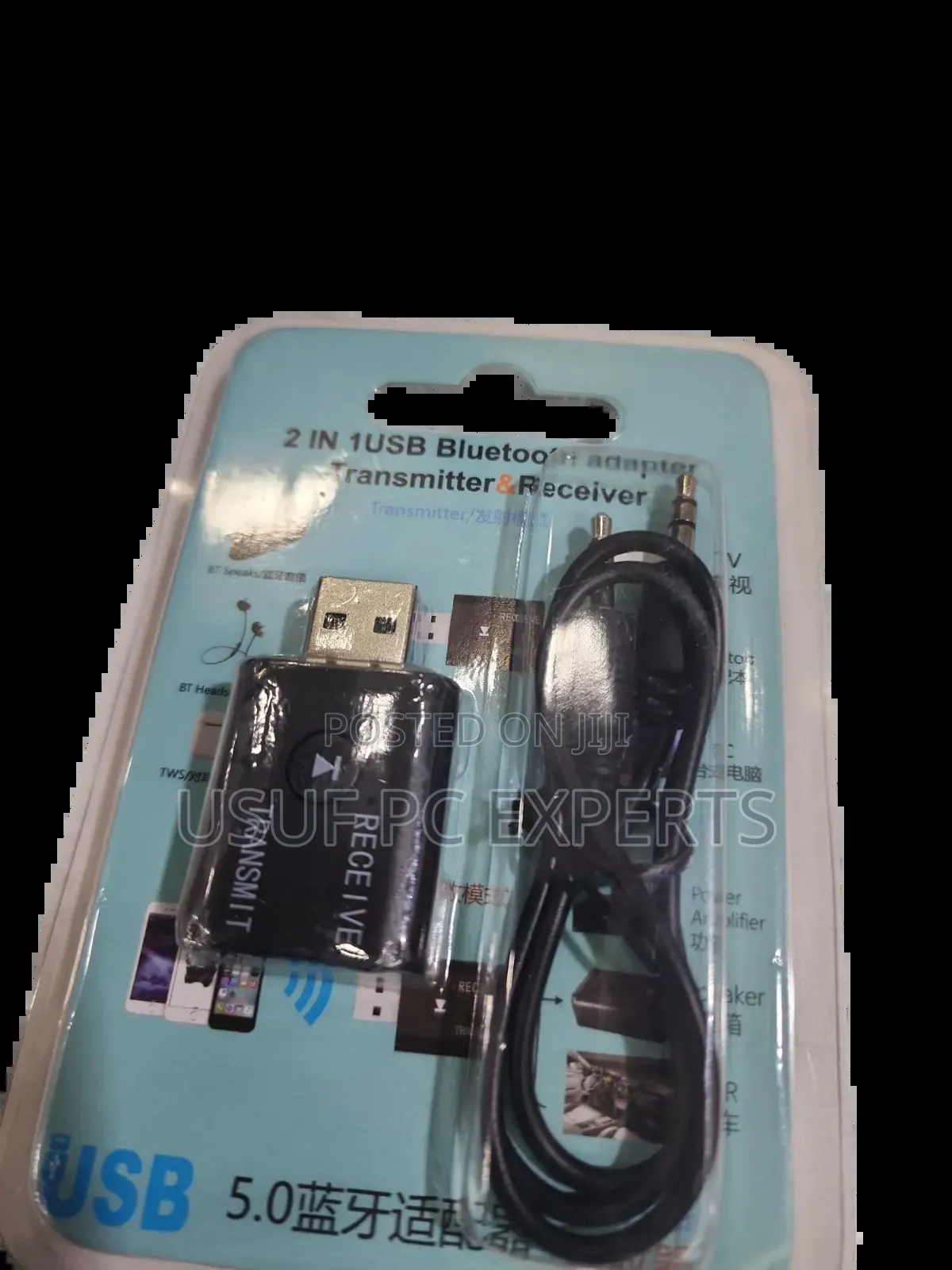 2 in 1 Usb Bluetooth Transmitter Reciever