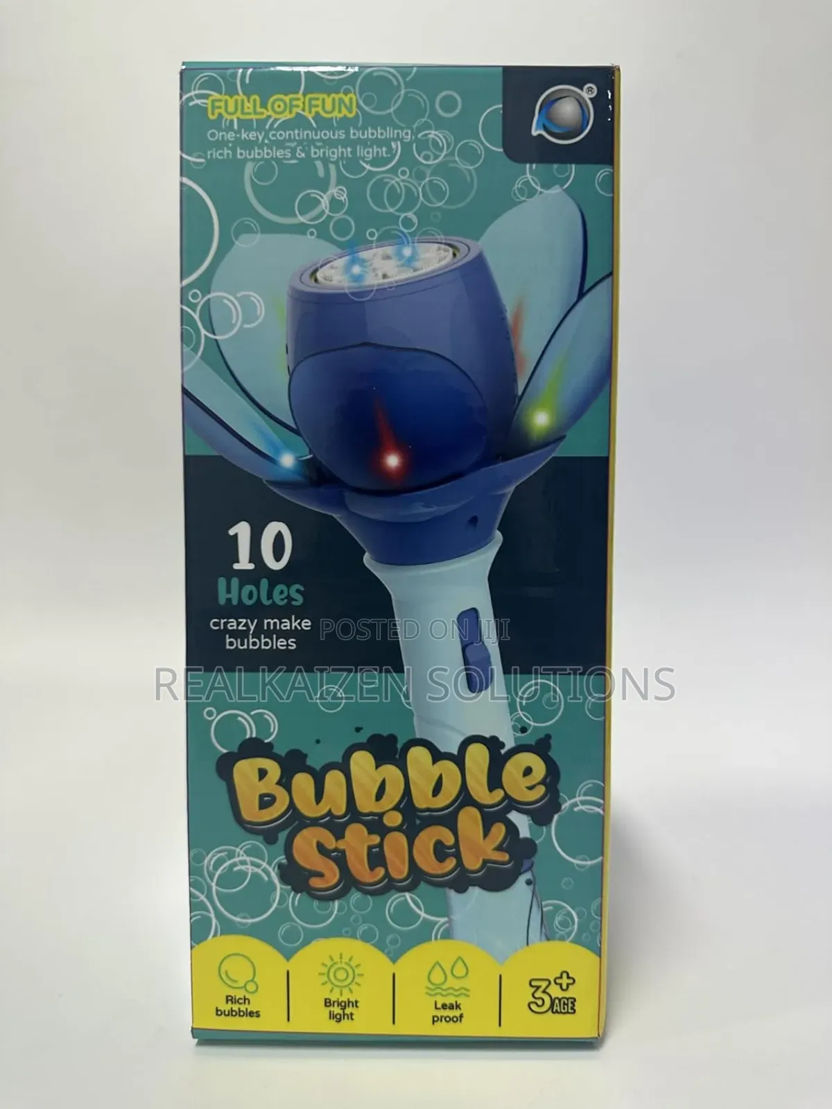 Automatic Rechargeable Kids Handheld Lotus Bubble Wand