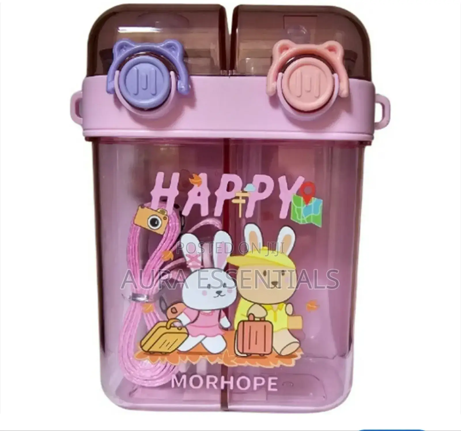 Happy Deals Large Capacity Double Juice Bottle