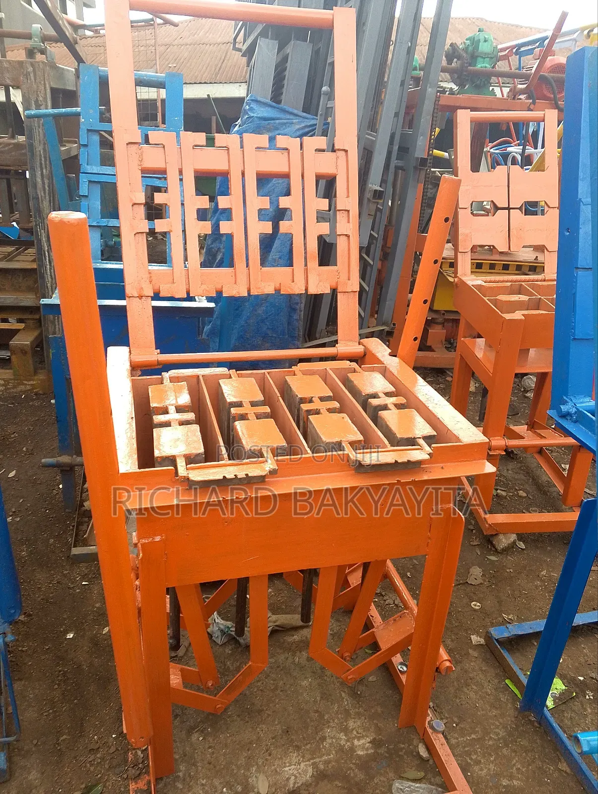 Manual Flour Block Brickmaking Machine