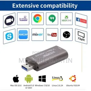 Mini Hd 60hz Hdmi Usb 3.0 Video Capture Card