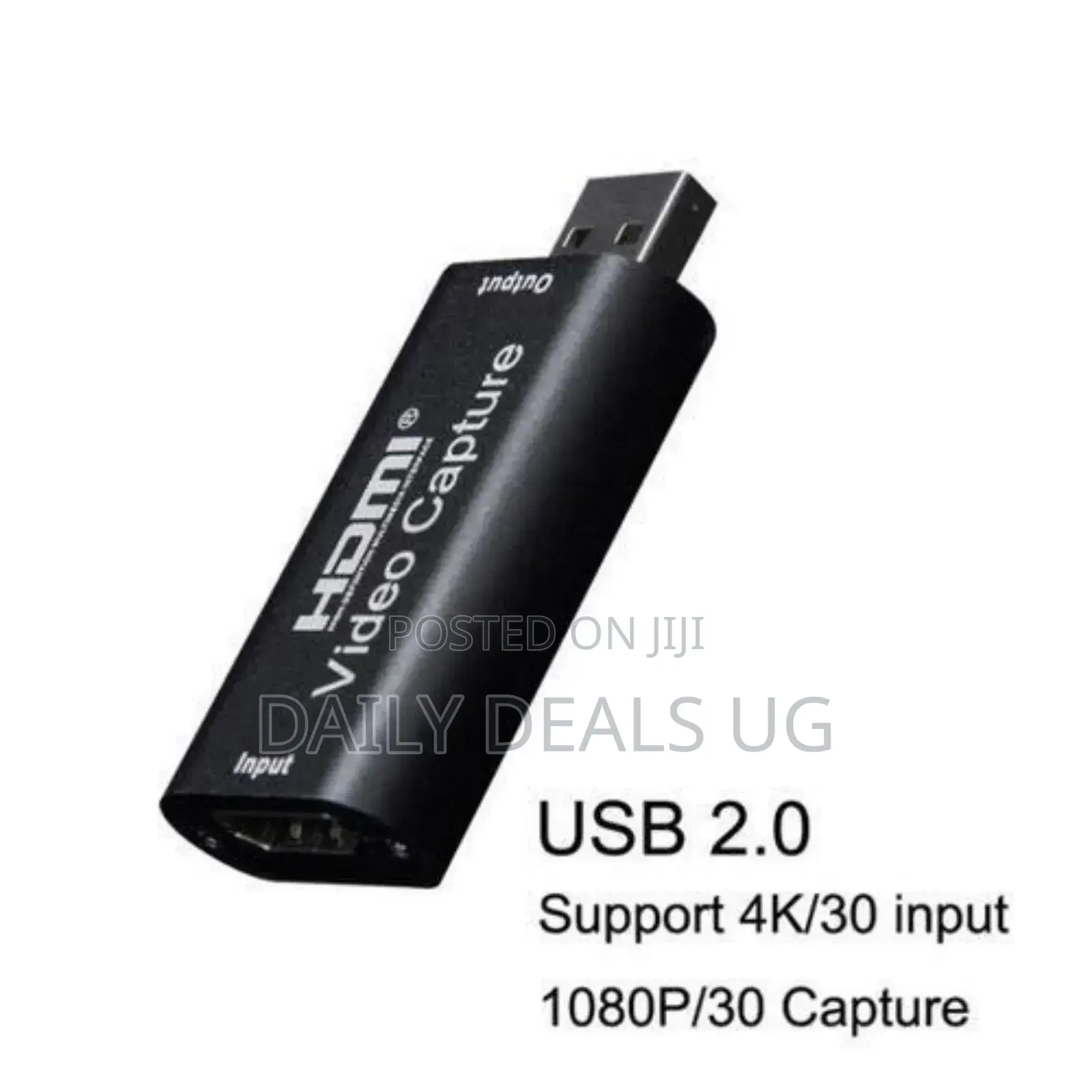 Mini Hd 1080p Hdmi-Compatible Video Capture Card - Black