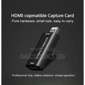 Mini Hd 1080p Hdmi-Compatible Video Capture Card - Black