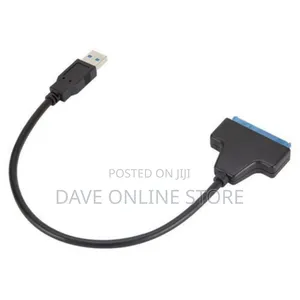 Sata Usb 3.0 Hard Disk Sata Cable Adapter 2.5 Inches -Black