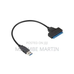Sata Usb 3.0 Hard Disk Sata Cable Adapter 2.5 Inches -Black