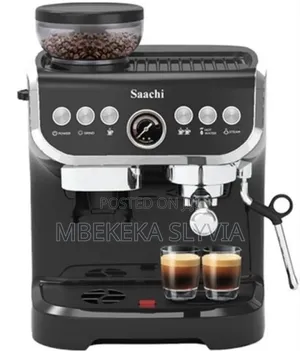 Coffee Marker With Grinder Saachi Heavy Duty 2litres