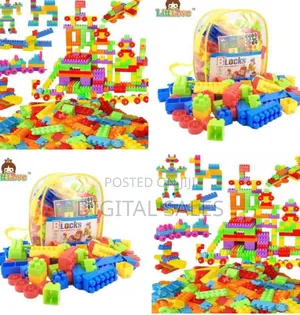 Plastic Stacking Toy Building Blocks