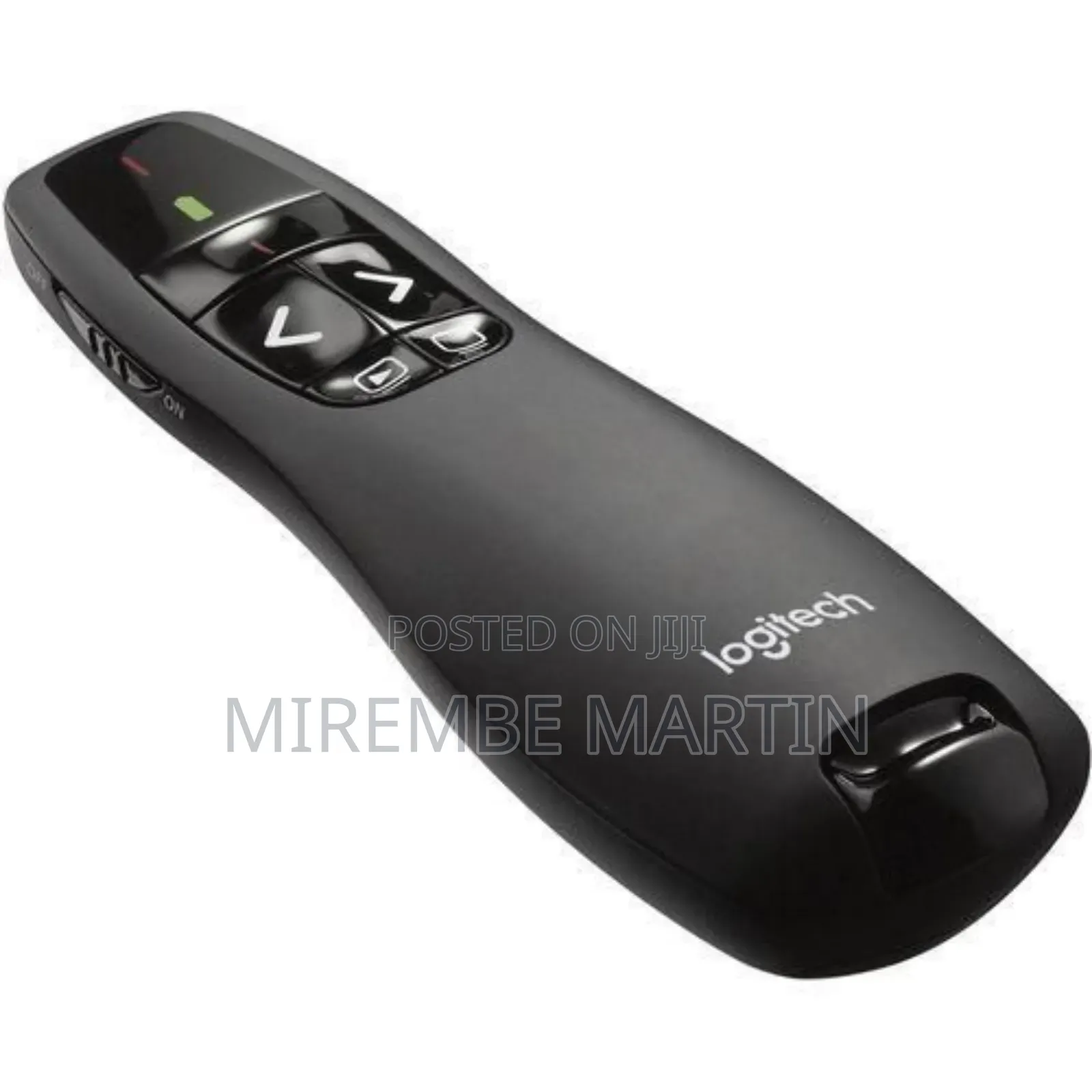 Logitech Wireless Presenter R400 With Laser Pointer - Black