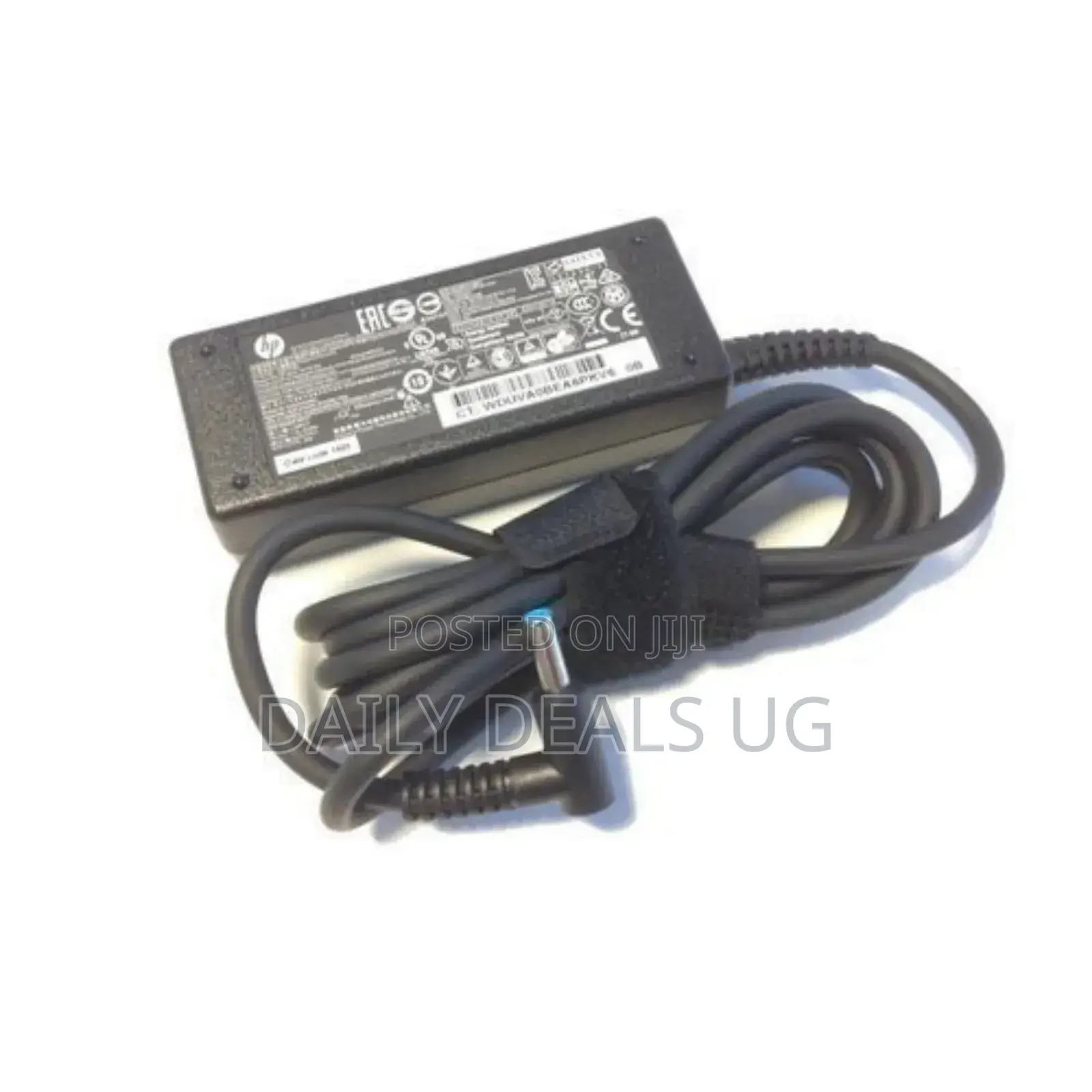Hp Power Adapter /Small Blue Pin 19.5 v 3.3a ) - Black
