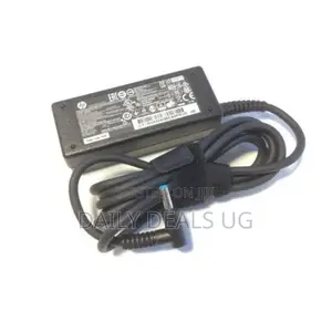 Hp Power Adapter /Small Blue Pin 19.5 v 3.3a ) - Black