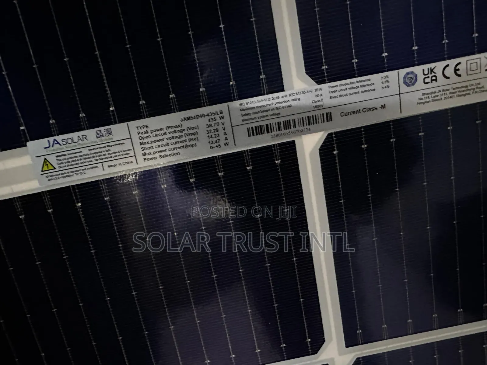 Ja Bifacial Mono Solar Panels