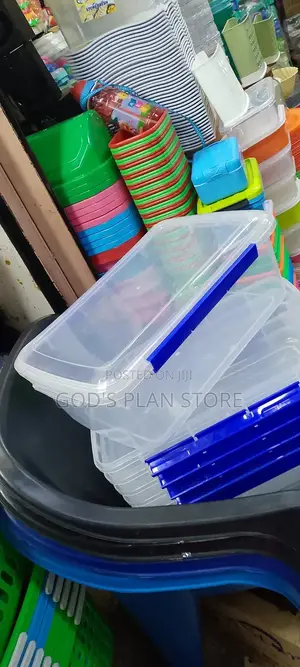 Rectangular Plastic Storage Boxes