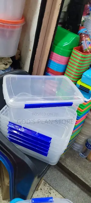 Rectangular Plastic Storage Boxes
