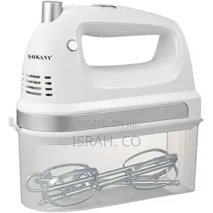 .Sokany Table Stand 5 Speed Hand Mixer With Box Electric