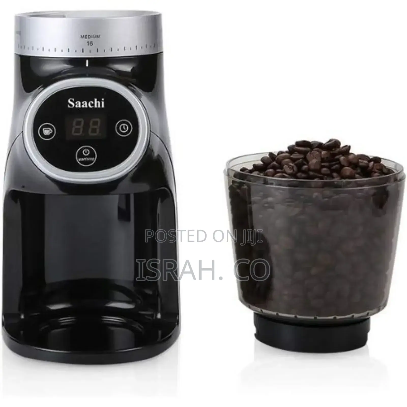 Saachi Coffee Grinder Spices Herbs With 31 Grind Settings
