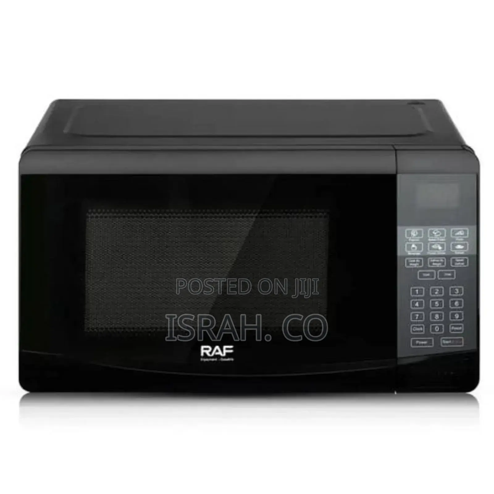 Raf Digital Black High Quality Electric Microwave Oven 20l