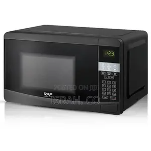 Raf Digital Black High Quality Electric Microwave Oven 20l