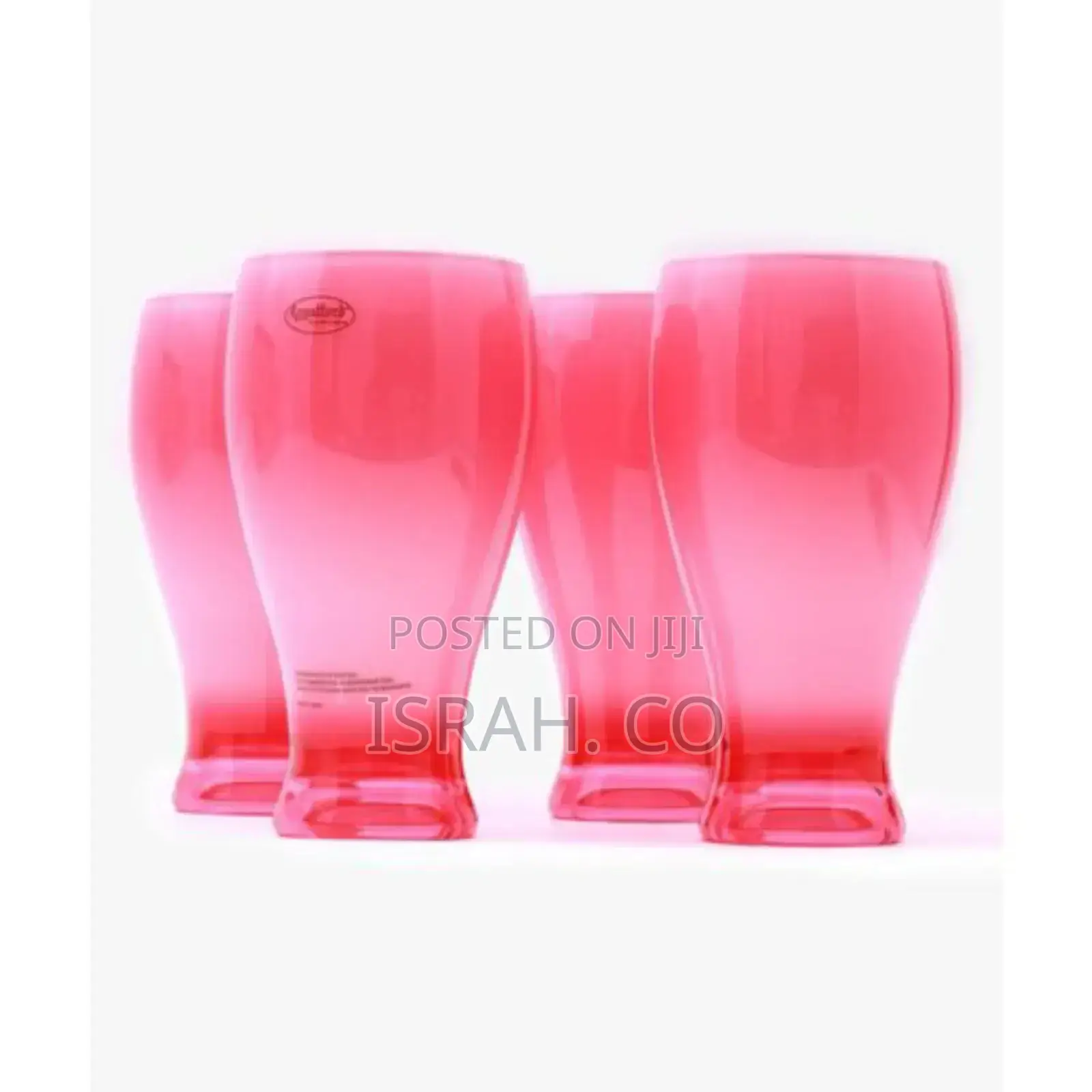 Everyday Drinkware 1 Jug and 4 Tumblers Pink