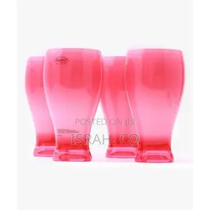 Everyday Drinkware 1 Jug and 4 Tumblers Pink
