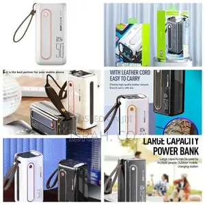 Hoco Bavin Pc066 Power Bank 50000mah Large Battery Capacity