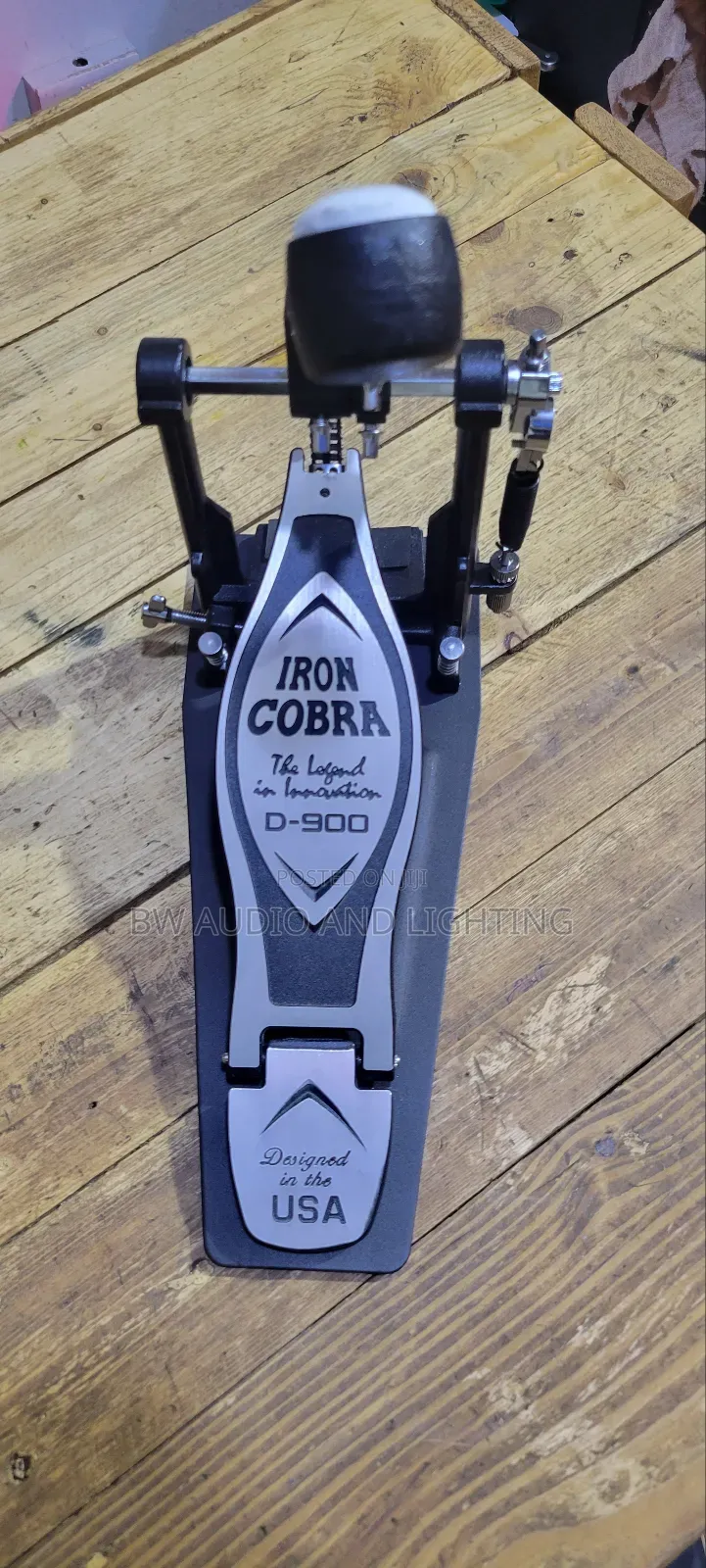 Double Chain Iron Cobra Drum Pedal