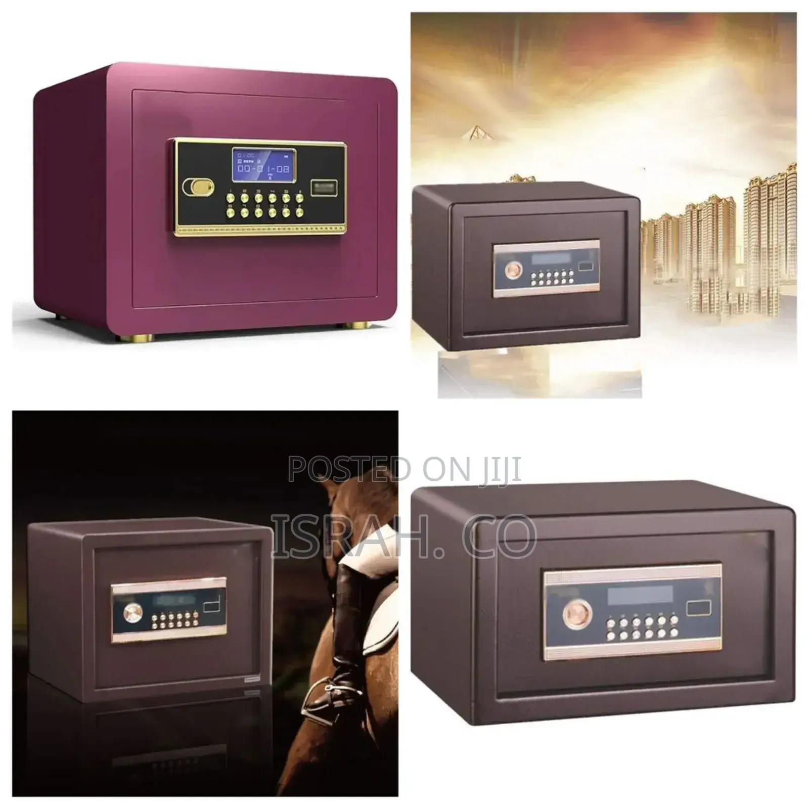 D25 Security Safe Box, Safe With Password Lock, Important