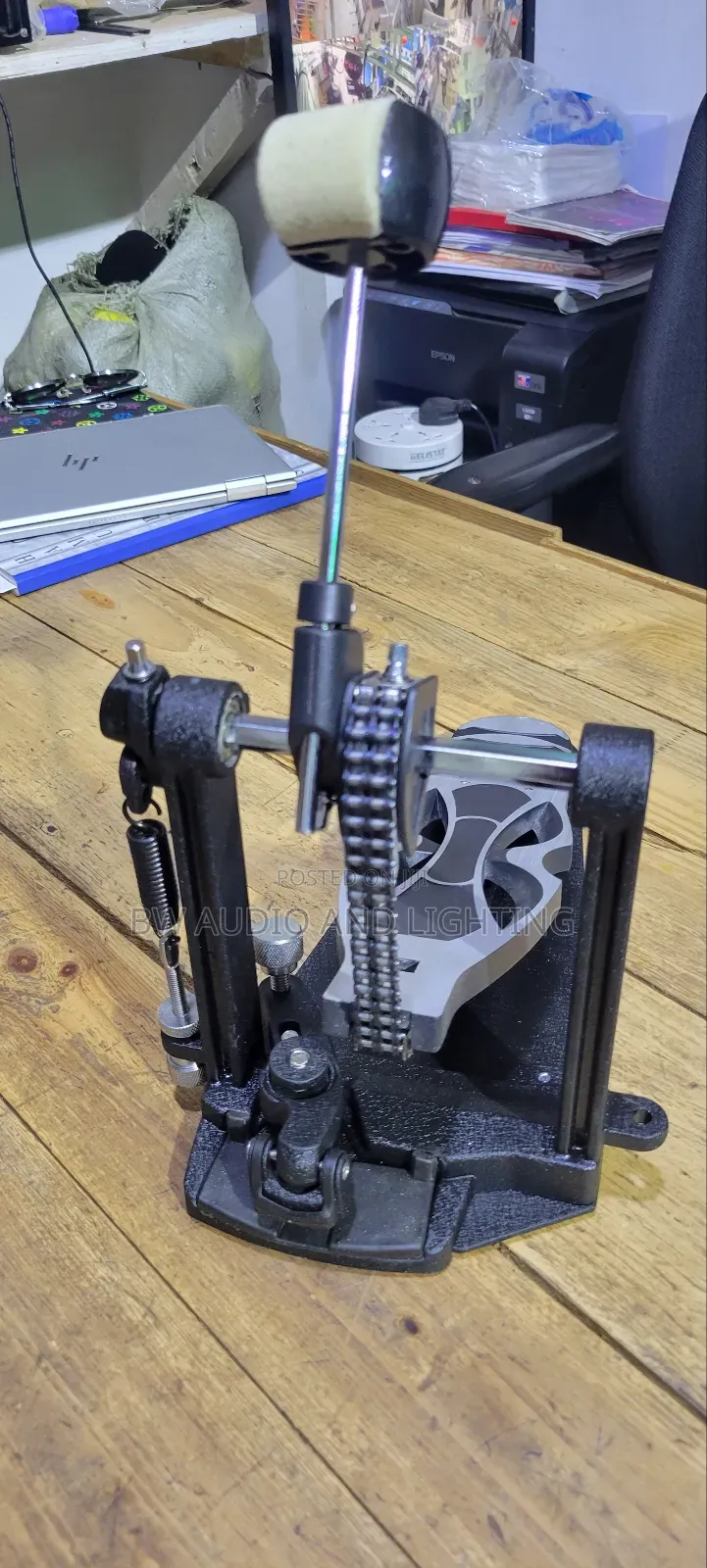 Drum Pedal Double Chain