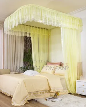 Cream Mosquito Net.