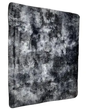 Black Granite Fur Carpet Available