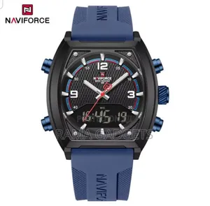 Naviforce Nf9242 Quartz + LCD Digital Watch