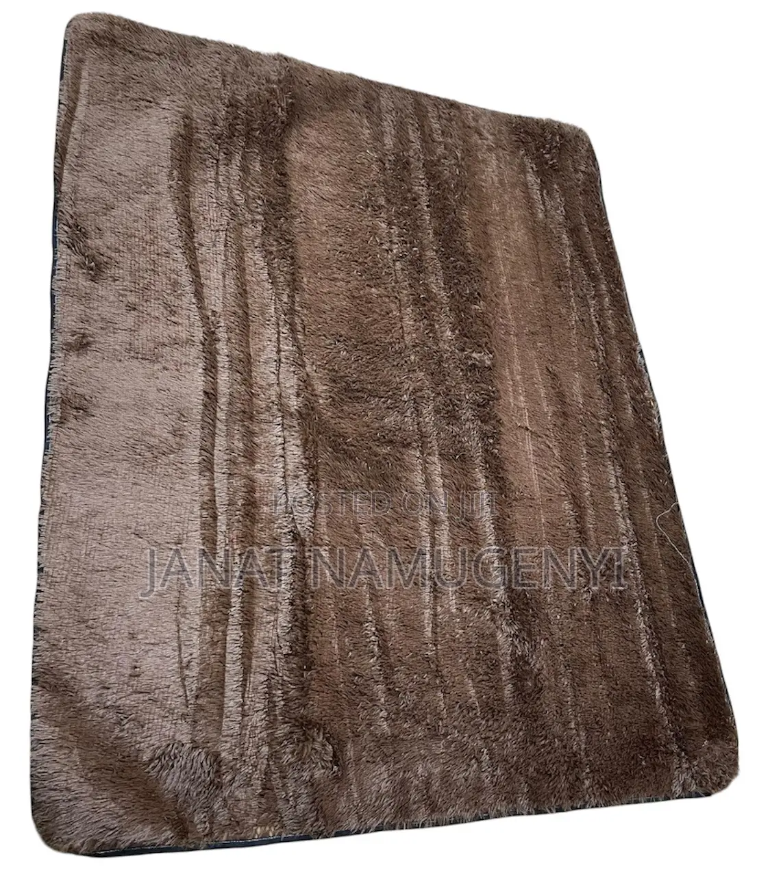 Dark Brown Fur Carpet Available