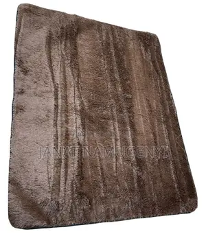 Dark Brown Fur Carpet Available
