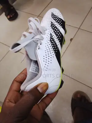 White Adidas Kids Shoe
