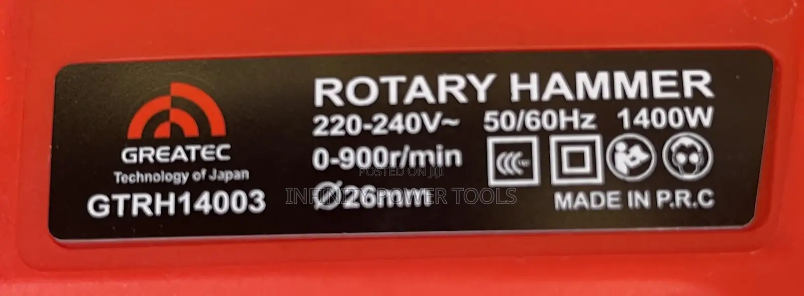 Rotary Hammer 26mm/1400w