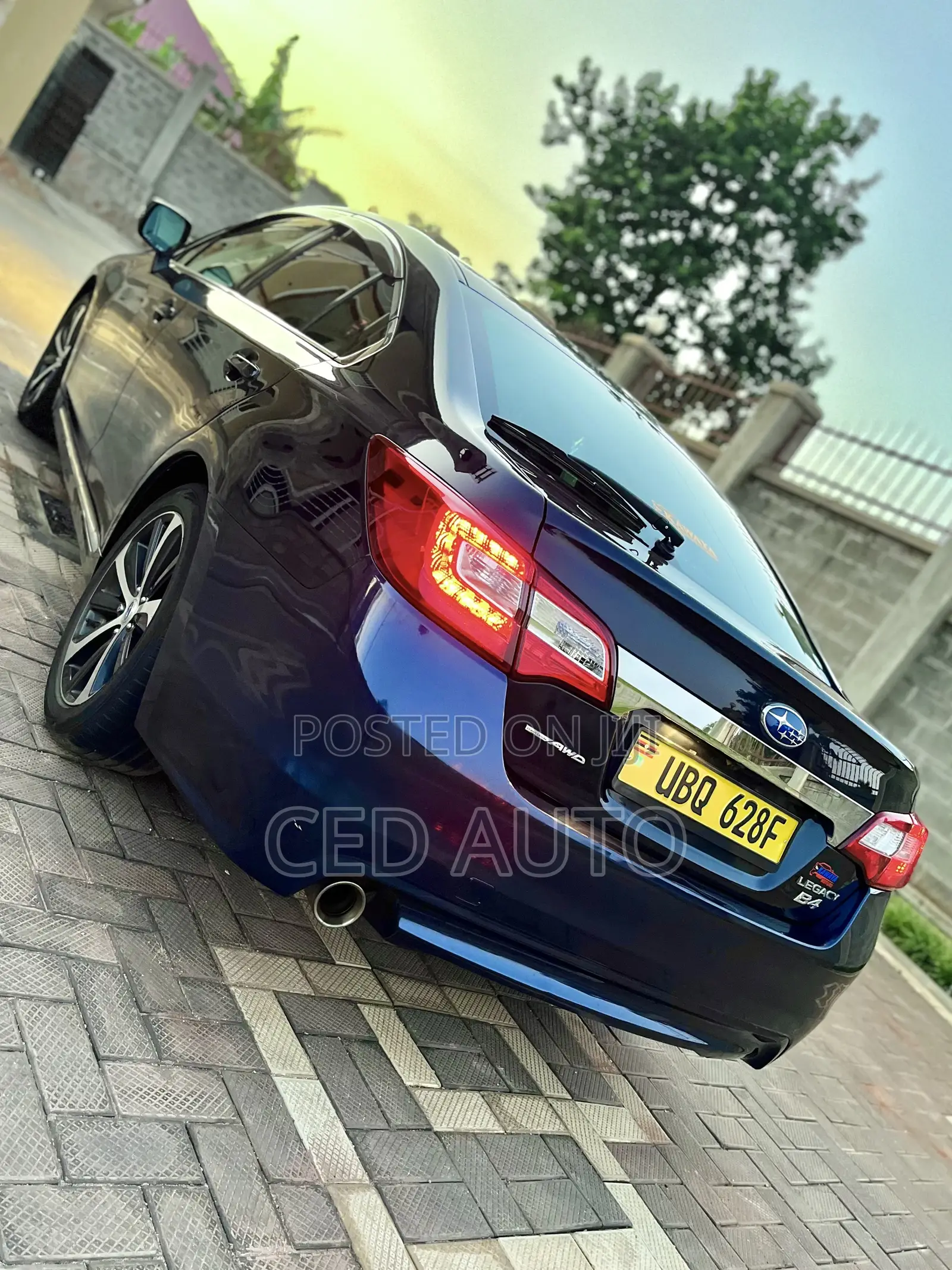 Subaru Legacy 2015 Blue