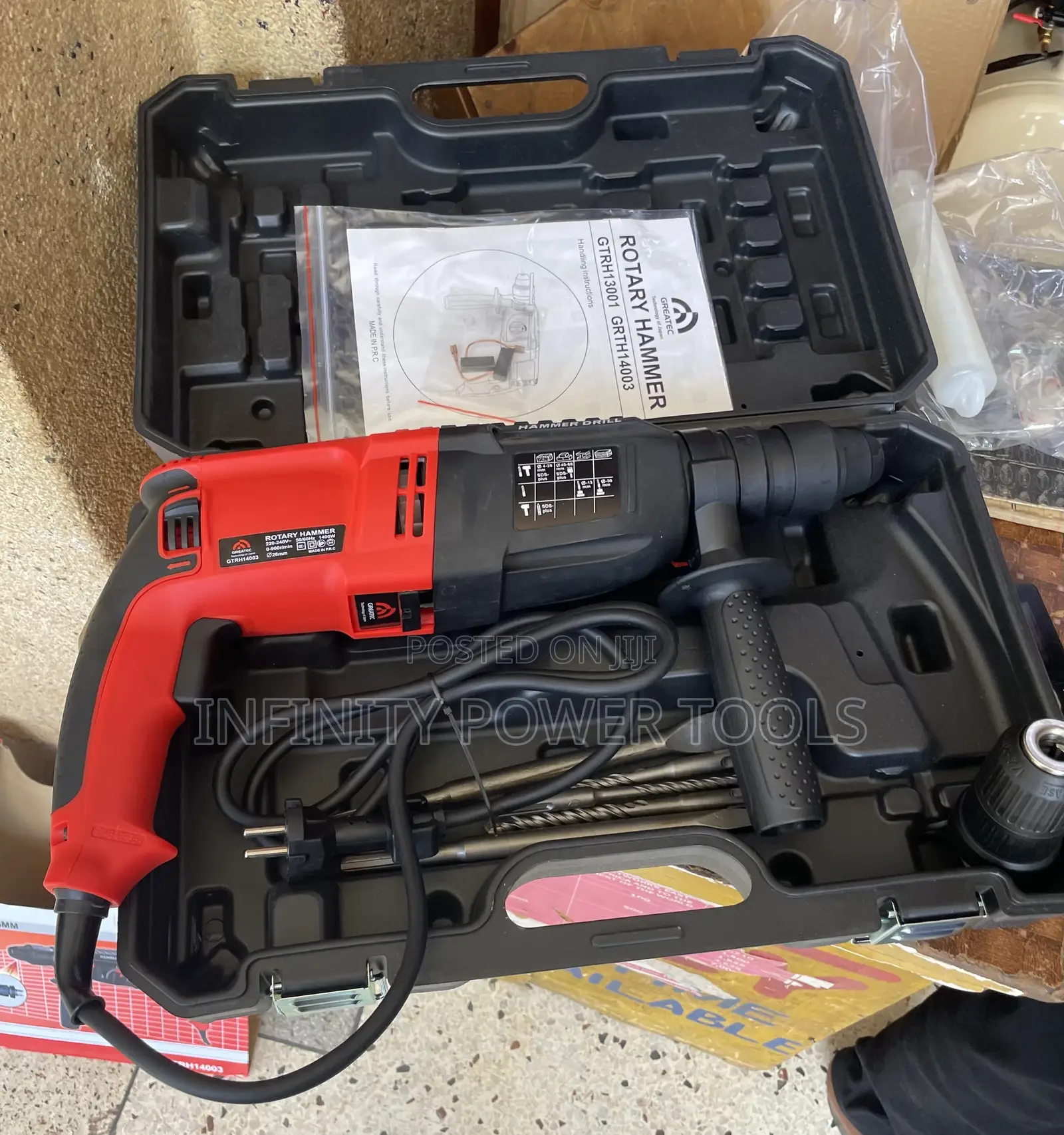 Rotary Hammer 26mm/1400w