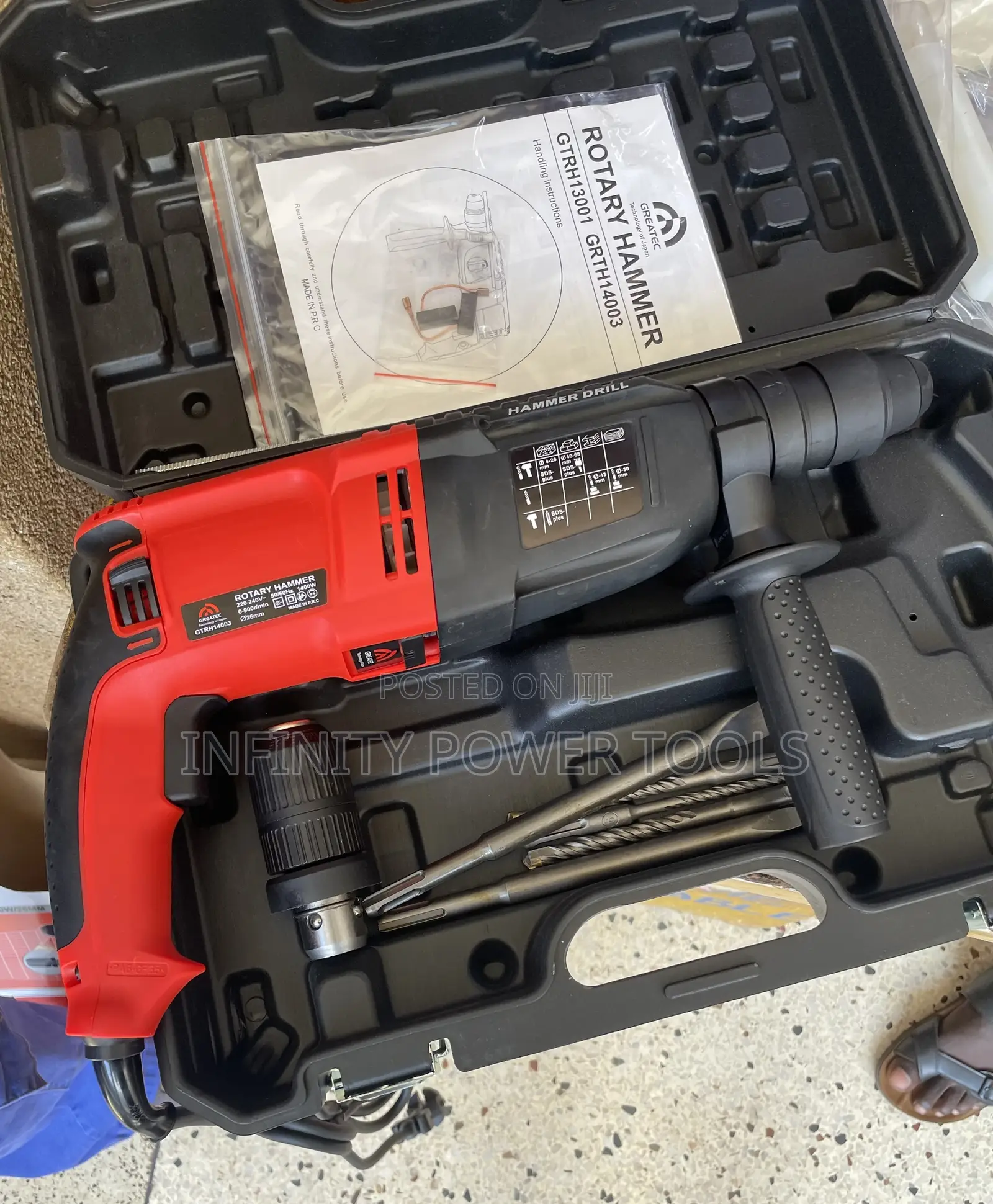Rotary Hammer 26mm/1400w