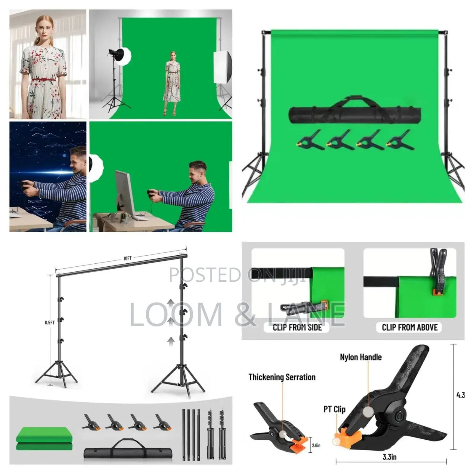 New Green Background Photographer's Tool