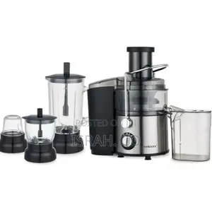Sokany 800w Juicer 2-Speed+ Pulse 4 in 1 Juice Extractor