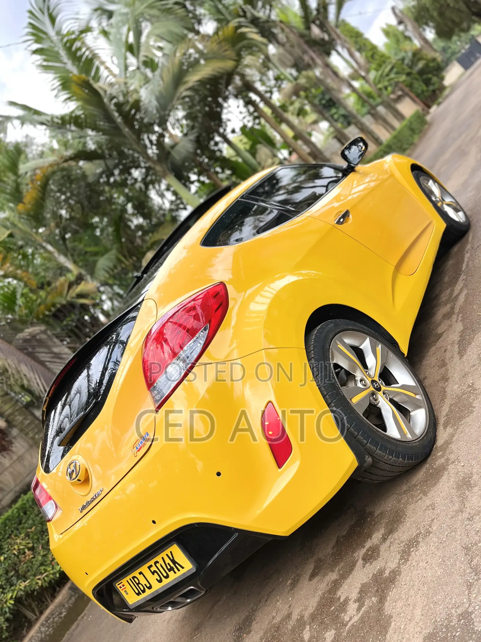 Hyundai Veloster 2015 Yellow