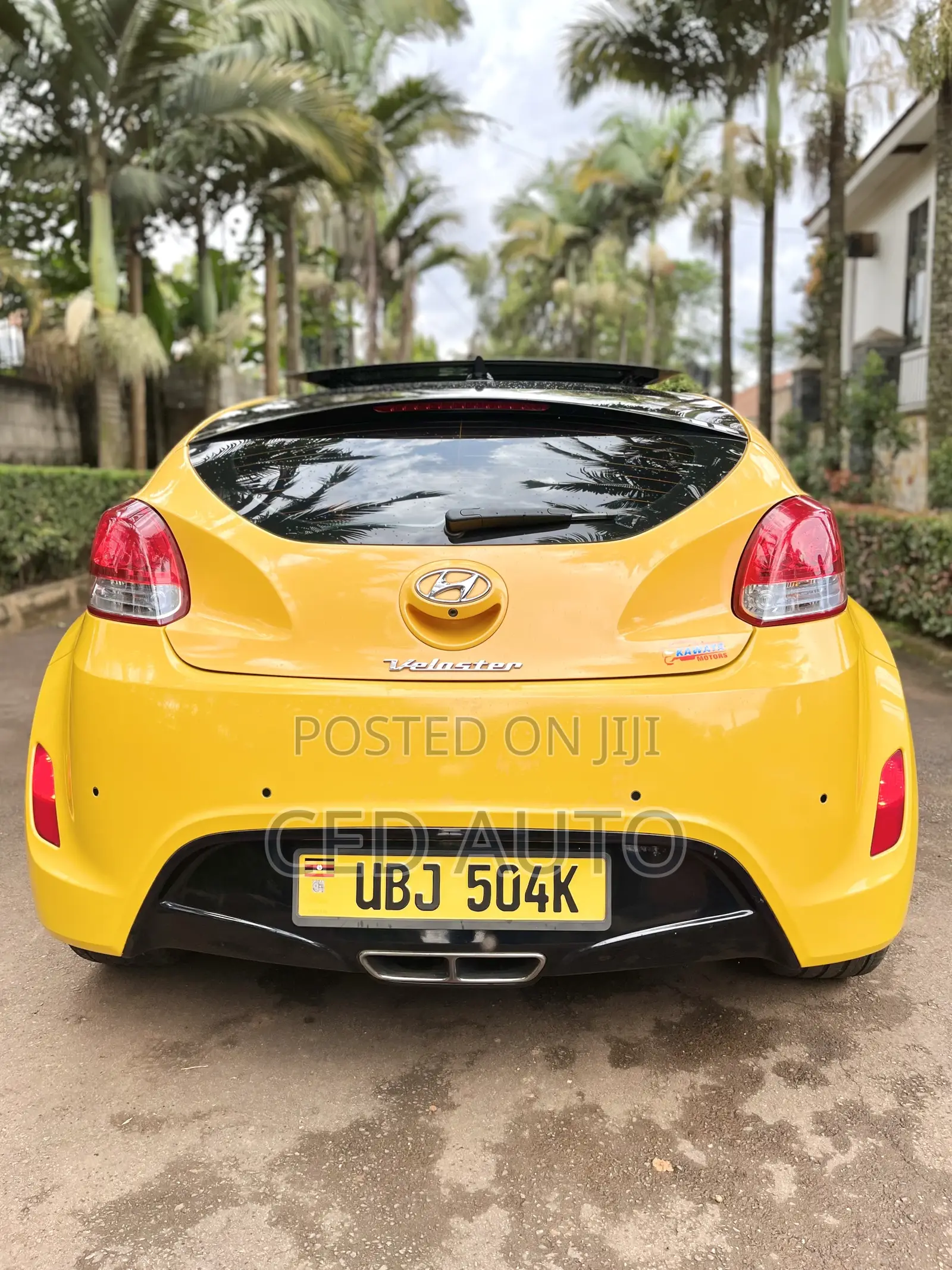 Hyundai Veloster 2015 Yellow