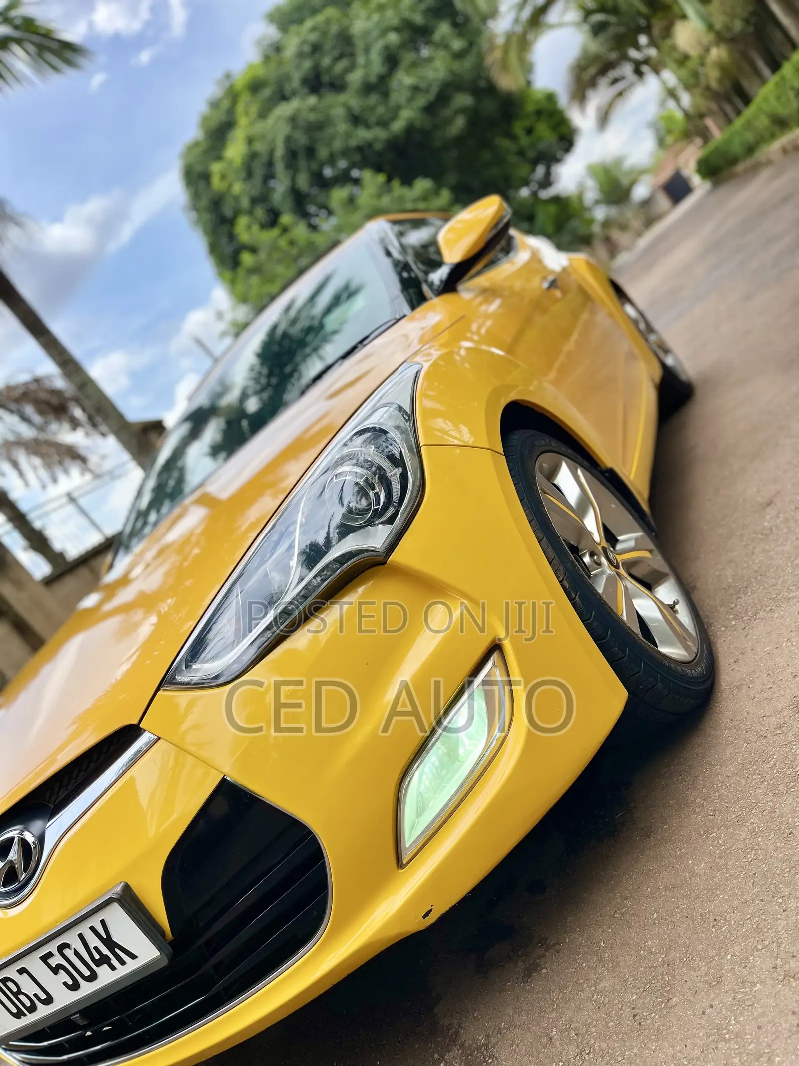 Hyundai Veloster 2015 Yellow