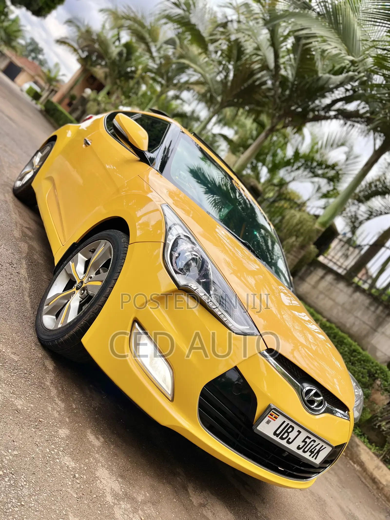 Hyundai Veloster 2015 Yellow