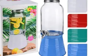 8l Glass and Plastic Drinks Dispenser