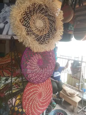 Wall Afro Baskets Art