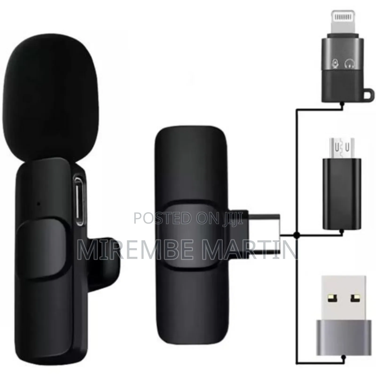  Wireless Microphone for Youtube Plug Play Microphone