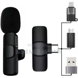  Wireless Microphone for Youtube Plug Play Microphone
