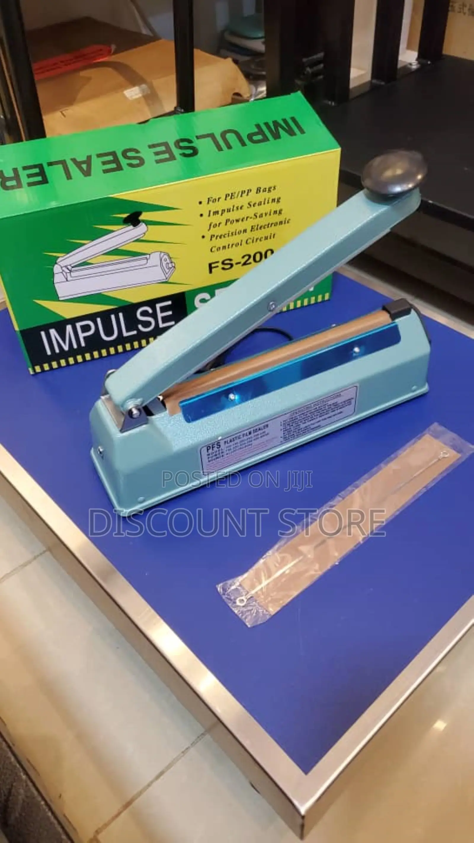 Impulse Sealer Machine/Impulse Sealer 200mm, Blue