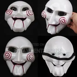 Masquerade Halloween Saw Chainsaw Killer Theme Mask